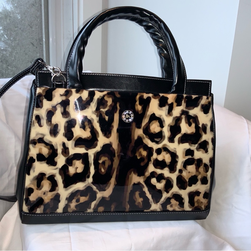MICHIQUE Leopard Shoulder & Handbag Tote